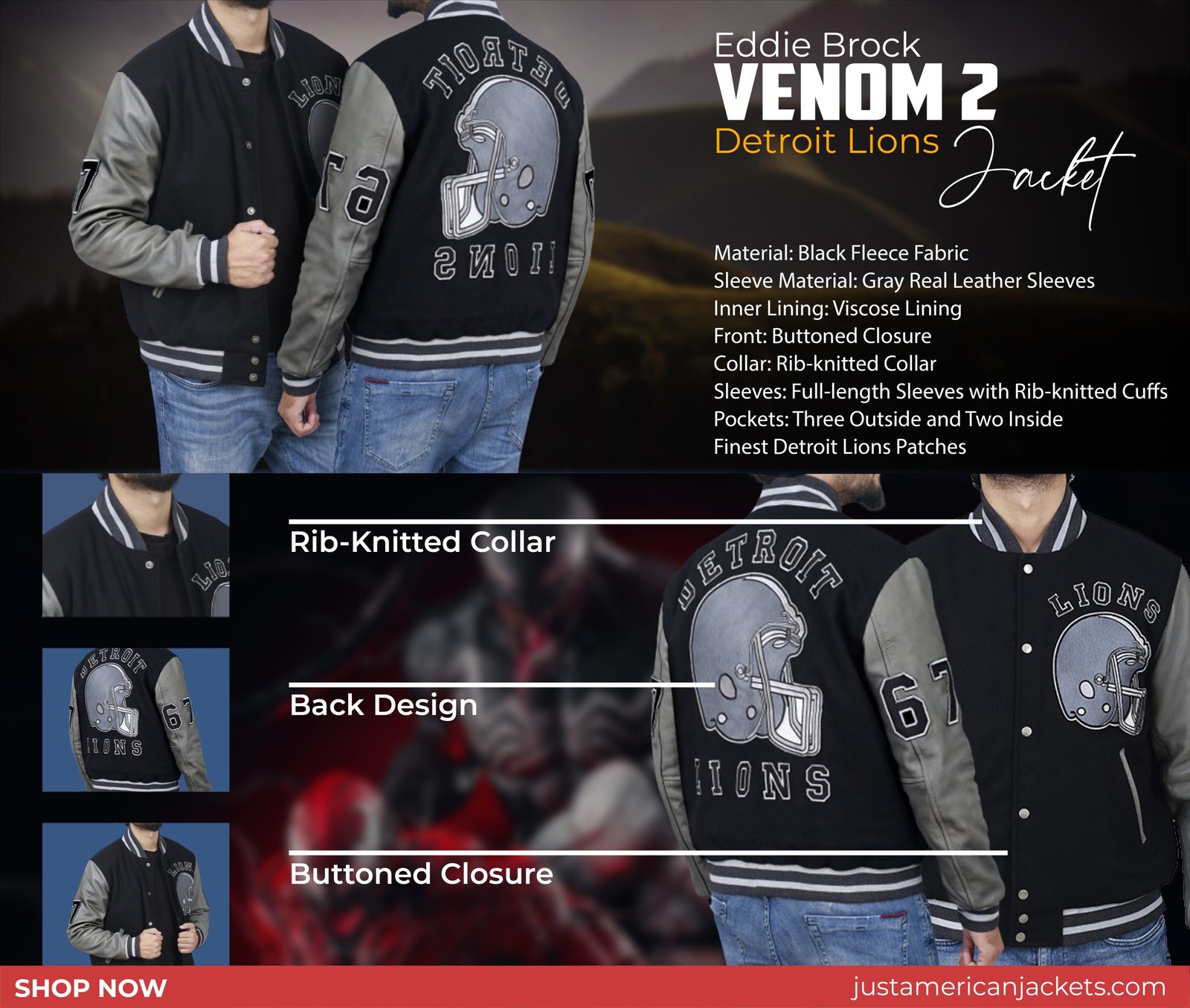 Eddie Brock Venom 2 Infographic Post