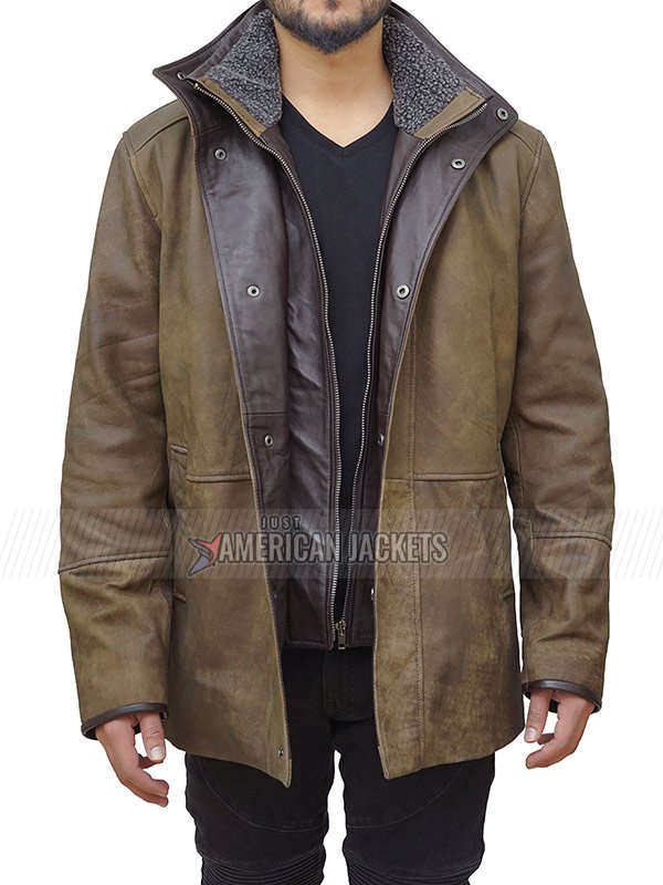 Mr Robot Christian Slater Brown Jacket - New American Jackets