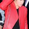Justin Bieber Red Leather Jacket