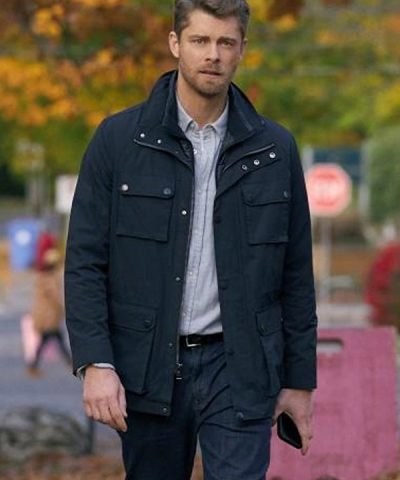 Luke Mitchell Black Jacket