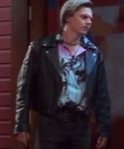 WandaVision Evan Peters Biker Jacket