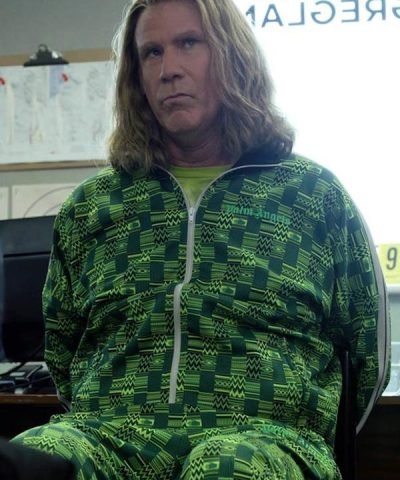 Eurovision Song Contest Will Ferrell Green Tracksuit