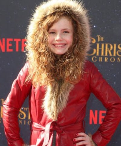 The Christmas Chronicles 2 Kate Pierce Red Leather Parka Coat