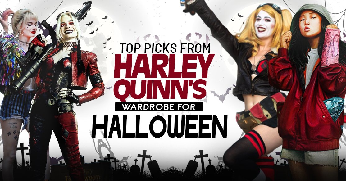 Harley Quinn's Wardrobe Top Picks This Halloween