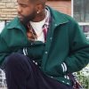 Christmas Flow 2021 Tayc Varsity Green Jacket