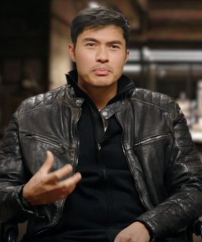 Snake Eyes G I Joe Origins Henry Golding Leather Jacket