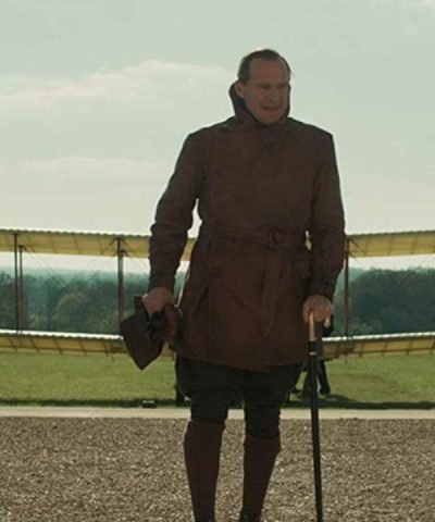 Orlando Oxford The King’s Man Ralph Fiennes Leather Coat