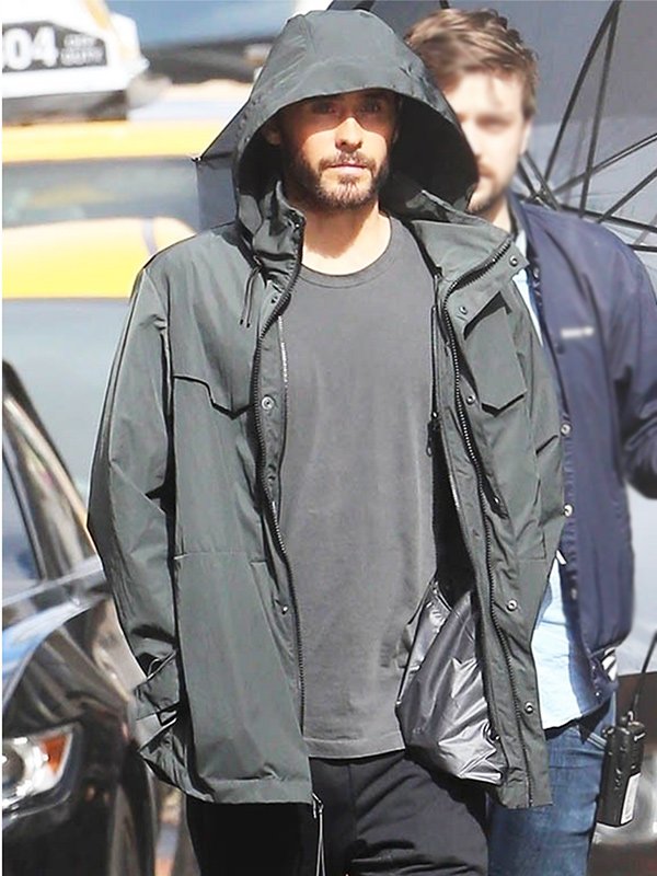 Jared Leto Morbius Michael Morbius Grey Cotton Jacket Jared Leto Morbius 2022 Michael Morbius Cotton Jacket
