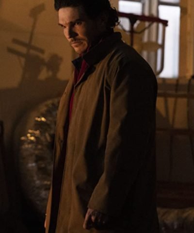 Kazi Kazimierczak Hawkeye Fra Fee Brown Trench Coat