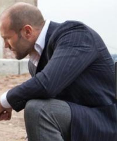 Luke Wright Safe Jason Statham Black Coat