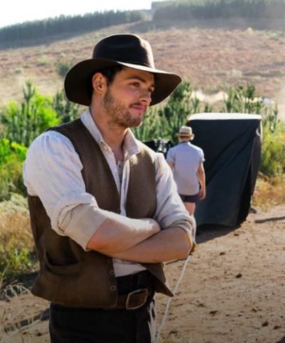 Tom Lewis Redeeming Love Brown Cotton Vest