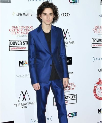 Paul Atreides Dune Part One Timothée Chalamet Blue Coat