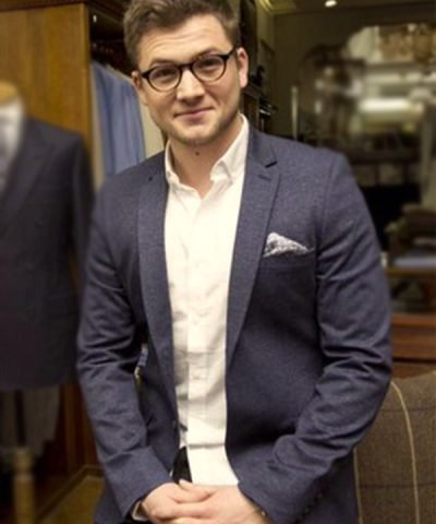 Kingsman The Secret Service Taron Egerton Coat