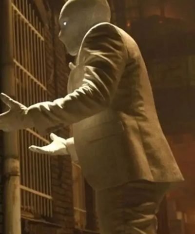 Oscar Isaac Moon knight White Blazer Coat
