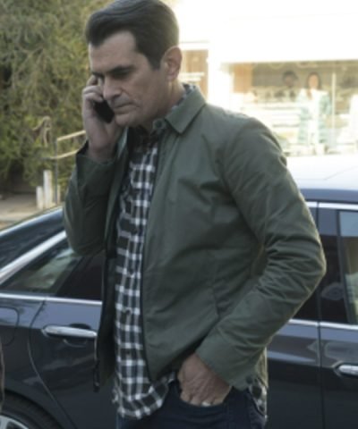 Ty Burrell Modern Family Green Cotton Jacket