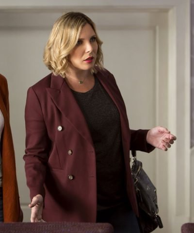 Brianna Hanson Grace and Frankie TV Series Maroon Blazer