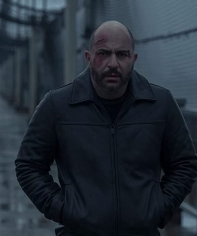 Lior Raz Hit & Run S01 Green Cotton Jacket