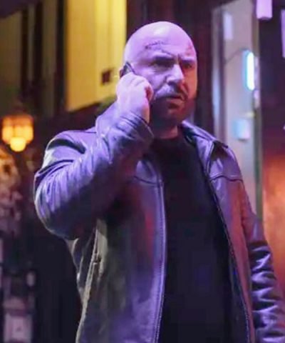 Lior Raz Hit & Run S01 Green Cotton Jacket