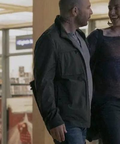 Lior Raz Hit & Run S01 Green Cotton Jacket