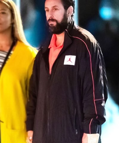 Adam Sandler Hustle 2022 Black Jacket