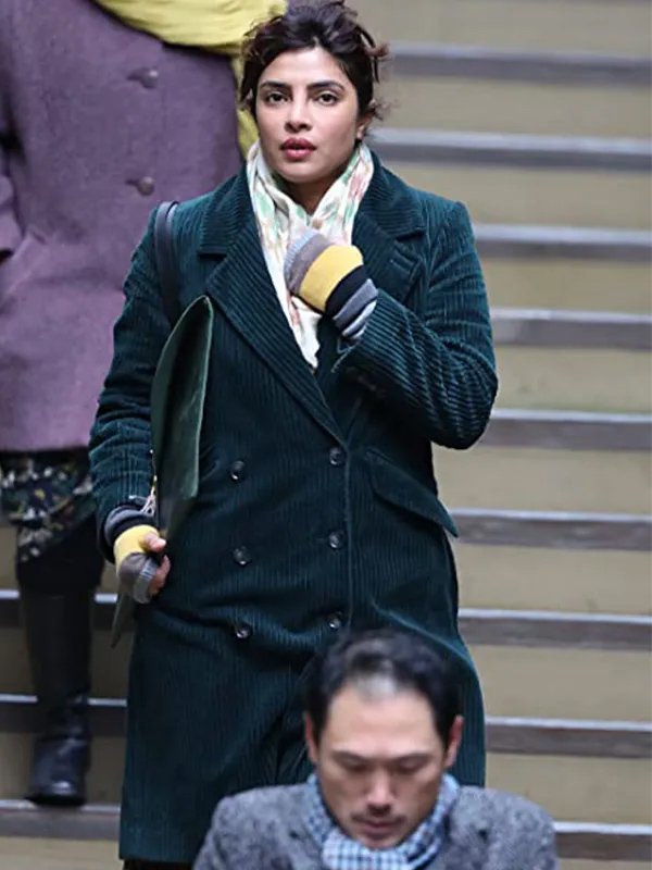 It’s-All-Coming-Back-to-Me-Green-Trench-Coat-Priyanka-Chopra-Jonas Priyanka Chopra Jonas It’s All Coming Back to Me Green Coat