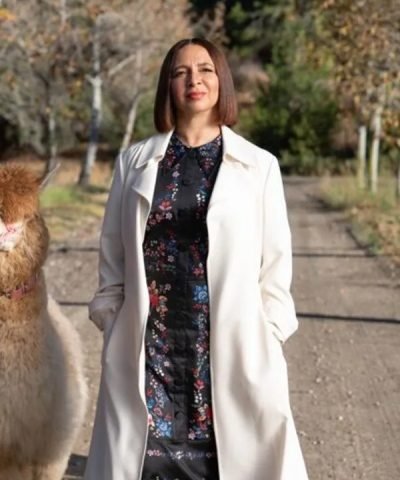 Maya Rudolph TV Series Loot White Trench Coat