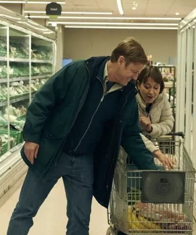 Sean Bean Marriage S01 Black Cotton Jacket