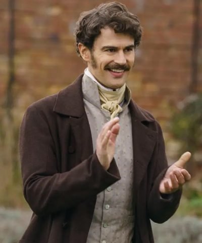 Theo James Mr. Malcolm's List Brown Trench Coat