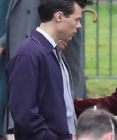 Tom Burgess My Policeman 2022 Blue Jacket