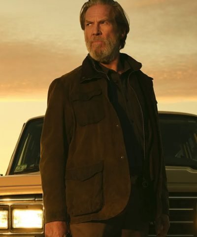 The Old Man Jeff Bridges Brown Jacket