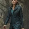 Lucy Lawless Ash vs Evil Dead Black Leather Jacket