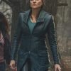 Lucy Lawless Ash vs Evil Dead Black Leather Jacket