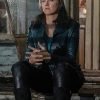 Lucy Lawless Ash vs Evil Dead Black Leather Jacket