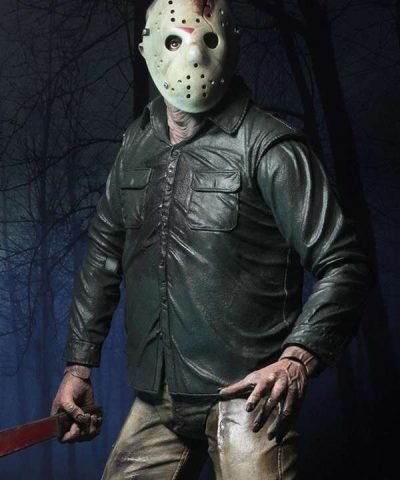 Jason Voorhees Halloween Leather Jacket