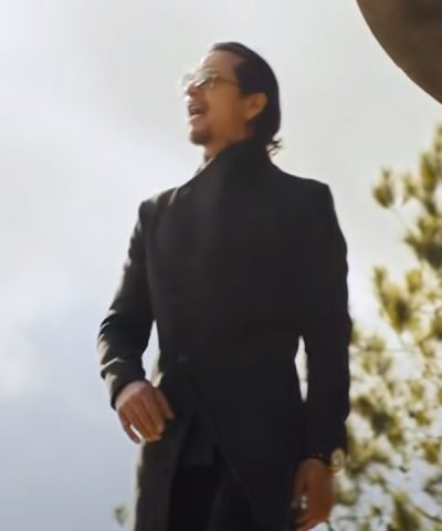 TV Series DMZ Benjamin Bratt Black Wool Coat