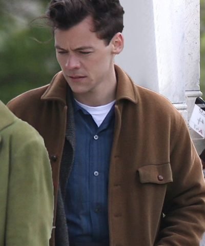 Harry Styles My Policeman Brown Jacket
