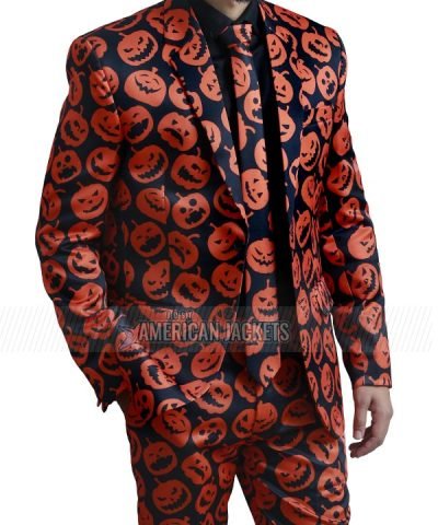 Halloween Part Costume Black Suit