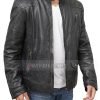 Aaron Paul TV Series Westworld S04 Black Leather Jacket