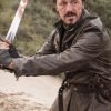 Jerome Flynn TV series Game of Thrones Brown Leather Jacket