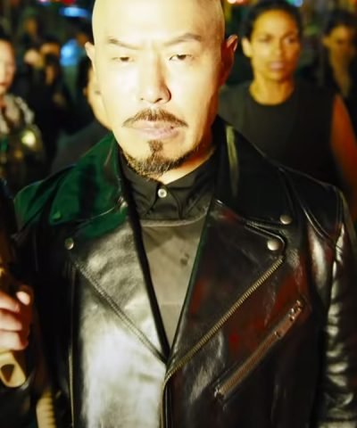 Hoon Lee DMZ Season 01 Black Leather Jacket