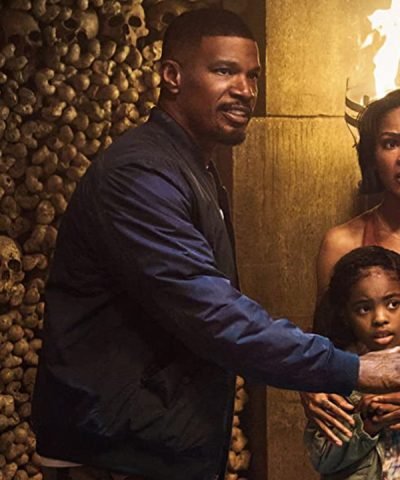 Jamie Foxx Day Shift Blue Jacket