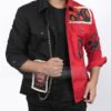 Jason Derulo Black and Red Jacket