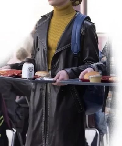 Ms Marvel TV Series Yasmeen Fletcher Black Leather Coat