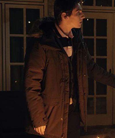 Matthew Finlan Orphan: First Kill Brown Shearling Jacket