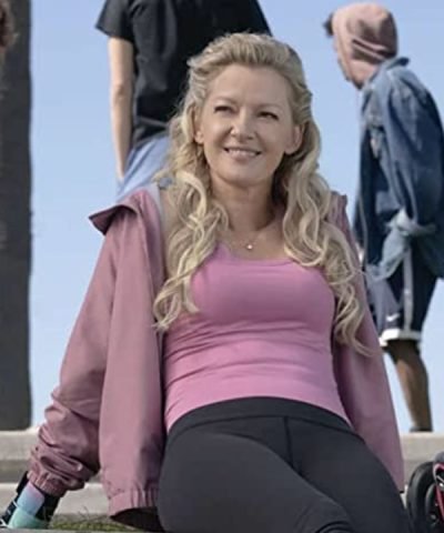 American Gigolo Season 1 Gretchen Mol Pink Jacket