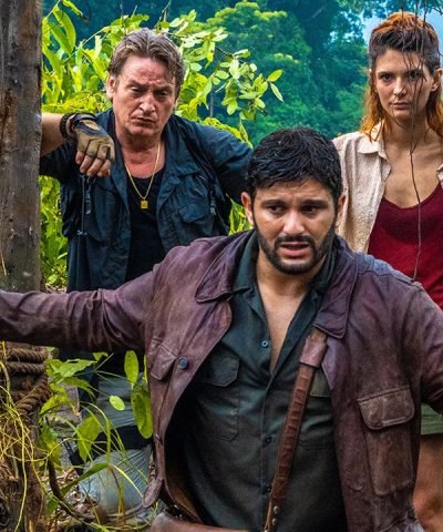 Jack Mimoun et les secrets de Val Verde 2022 Malik Bentalha Leather Jacket