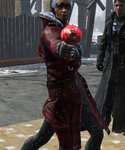 Fallout 4 Nuka Red Leather Trench Coat