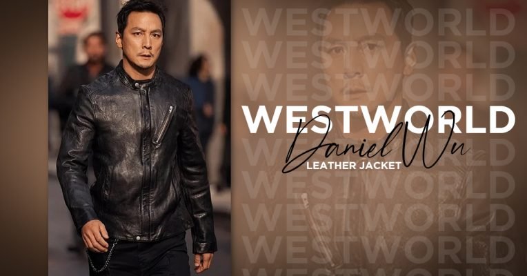 LEATHER JACKET OF DANIEL WU