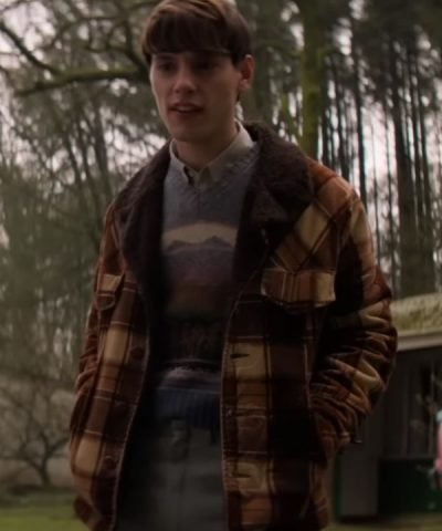 The Loneliest Boy in the World 2022 Max Harwood Shearling Wool Jacket