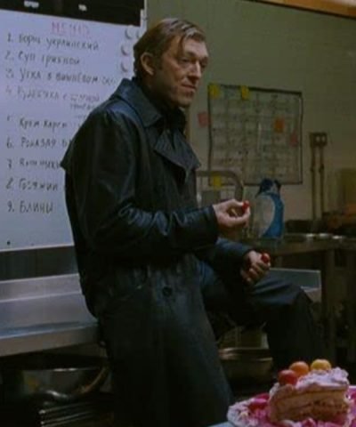 Eastern Promises Kirill Black Leather Trench Coat